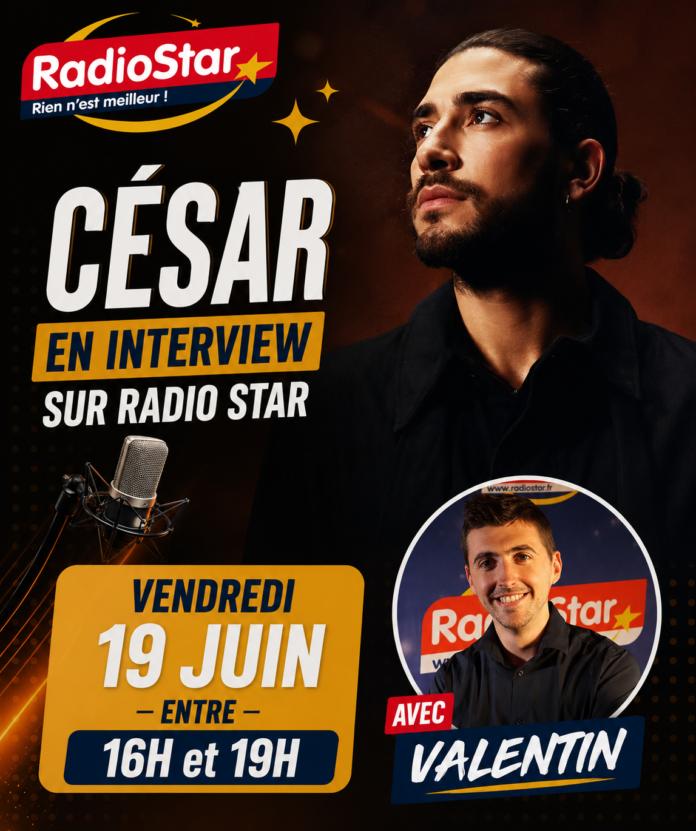 VISUEL RADIO STAR César