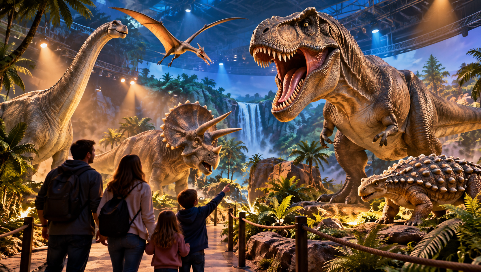 Dijon : plus de 100 dinosaures débarquent au Parc des Expositions ce week-end