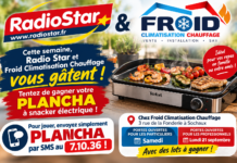 Radio Star et Froid Climatisation Chauffage vous font gagner votre plancha électrique !