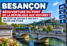Besançon : entre voitures, vélos et tramway, le pont de la République au cœur d’un nouveau choix de circulation