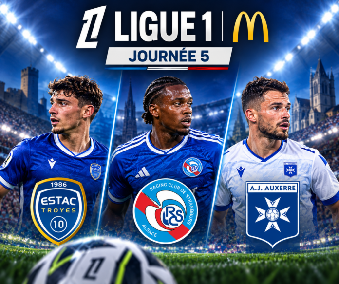 Ligue 1 : une nouvelle journée importante pour Troyes, Strasbourg et Auxerre