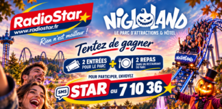 Radio Star vous offre votre journée et votre repas à Nigloland !