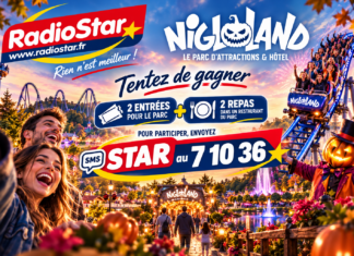 Radio Star vous offre votre journée et votre repas à Nigloland !