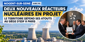 Nogent-sur-Seine : l’Aube défend auprès d’EDF son projet d’accueil de deux nouveaux réacteurs EPR2