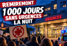 Remiremont : un rassemblement pour marquer les 1 000 jours sans urgences la nuit