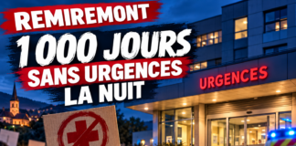 Remiremont : un rassemblement pour marquer les 1 000 jours sans urgences la nuit