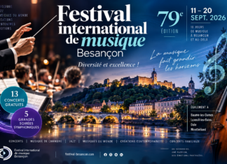Festival international de musique de Besançon 2026 : une 79e édition placée sous le signe de la diversité et de l’excellence Festival international de musique de Besançon 2026 : une 79e édition placée sous le signe de la diversité et de l’excellence