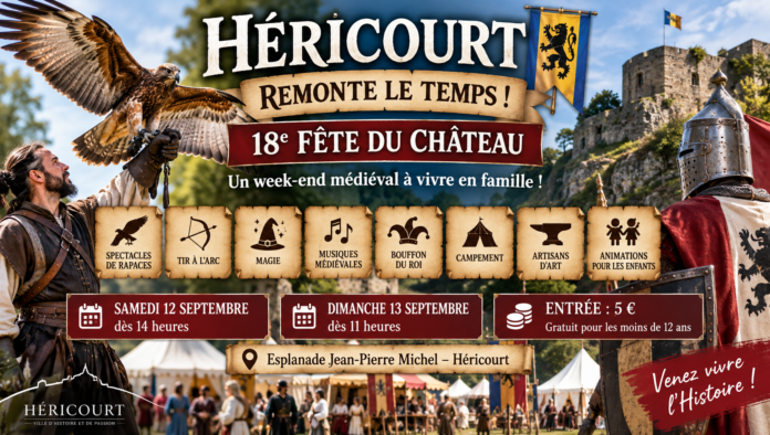 Héricourt remonte au Moyen Âge avec la 18e Fête du Château