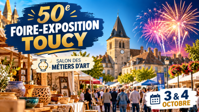 YONNE – Toucy s’apprête à vivre un week-end particulièrement animé à l’occasion de la 50e édition de sa Foire-exposition.