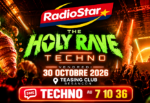 🎁 Radio STAR vous offre une soirée VIP exceptionnelle avec THE HOLY RAVE à Besançon !