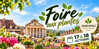 Doubs : la Foire aux plantes revient à la Saline royale d’Arc-et-Senans les 17 et 18 octobre !