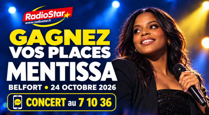 Radio Star vous offre vos places pour Mentissa à Belfort !