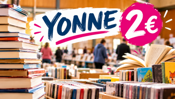 Grande braderie de livres à Yonne