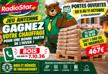 Gagnez une palette de 1 080 kg de granulés avec Bois et Dérivés à Voujeaucourt