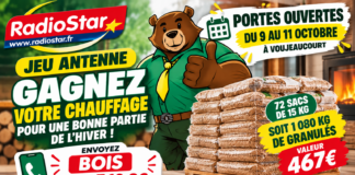 Gagnez une palette de 1 080 kg de granulés avec Bois et Dérivés à Voujeaucourt